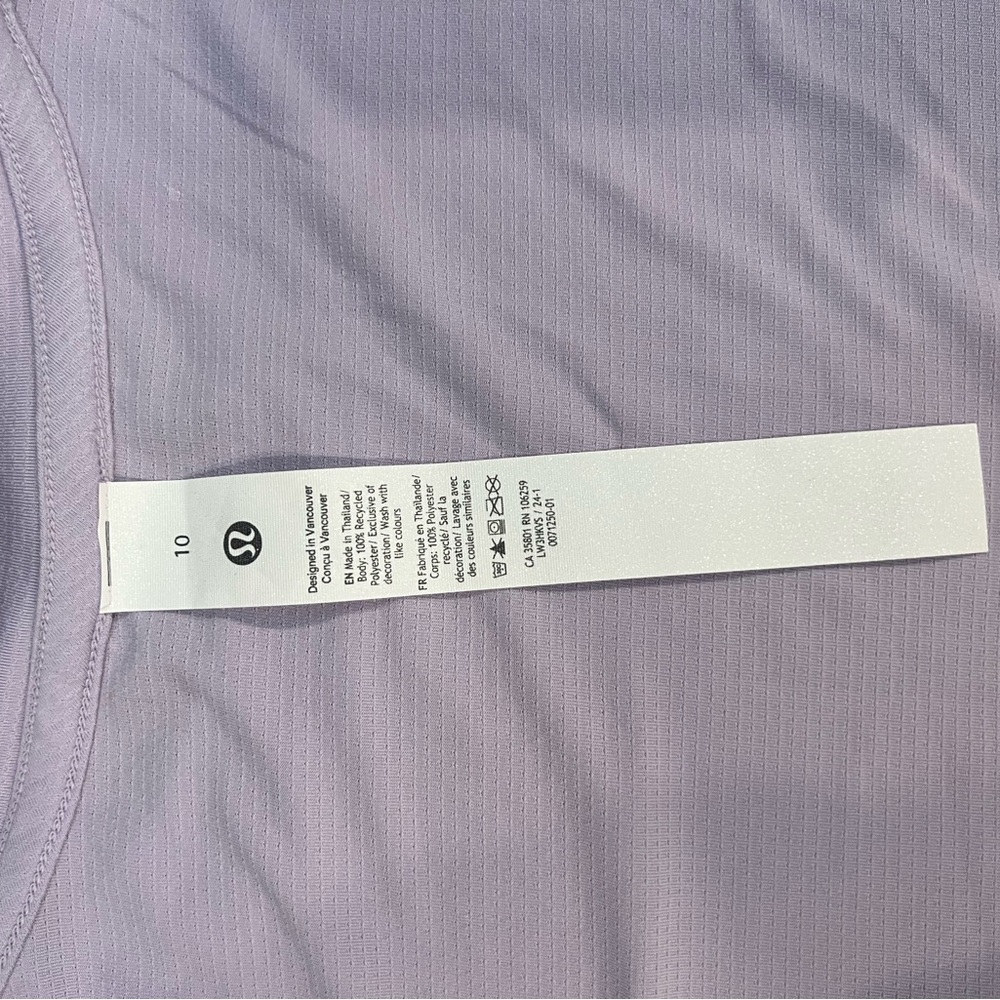 Lululemon Athletica Purple Top